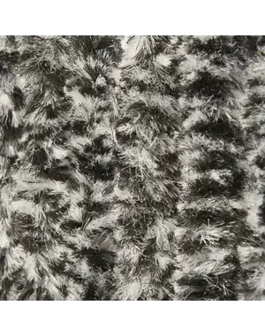 Wicotex Vliegengordijn Kattenstaart 56x185cm Zwart/Wit