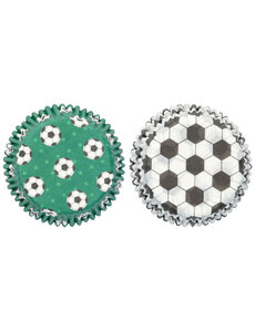 Birkmann Muffinvorm Voetbal papier 100 stuks