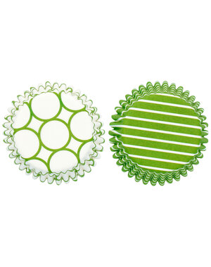 Birkmann Muffinvorm Groen papier 100 stuks