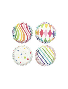 Birkmann Muffinvorm mini Regenboog papier 100 stuks