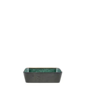 Bitz Ovenschaal rechthoekig 28x21cm Bitz Gastro zwart/groen