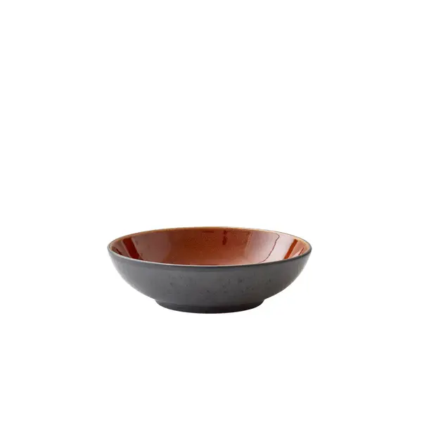 Bitz Bord diep Ø 20cm Bitz Gastro zwart/amber