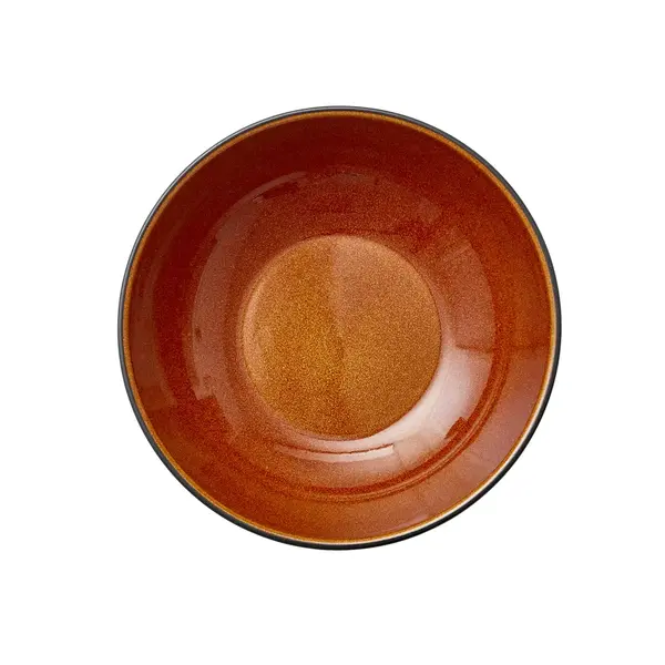 Bitz Bord diep Ø 20cm Bitz Gastro zwart/amber