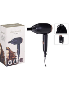 Eleganza Föhn - Haardroger opvouwbaar 1200W Eleganza zwart