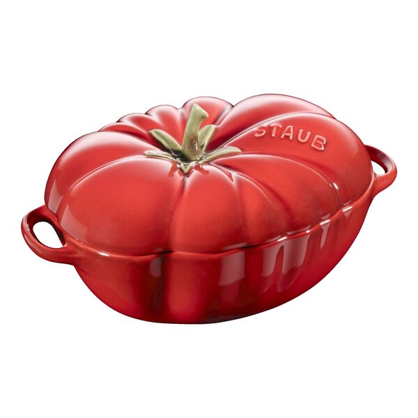 Staub Staub Cocotte 16 cm / 500 ml, Tomaat, Kersenrood
