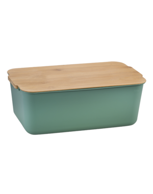 Kesper Broodtrommel groen 33x19,5x12,5cm
