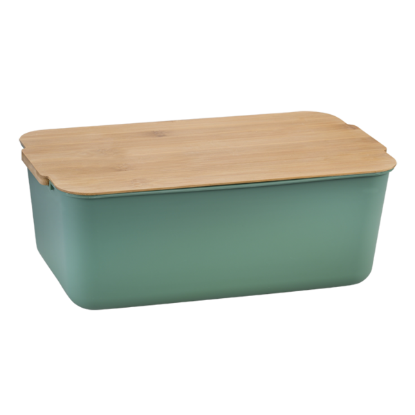 Kesper Broodtrommel groen 33x19,5x12,5cm