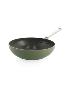BK Cookware Wok 28cm Olive Green Sublime BK