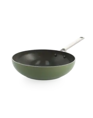 BK Cookware Wok 28cm Olive Green Sublime BK