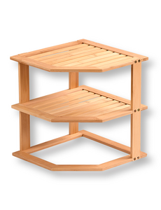 Kesper Keukenrek hoek 2-laags bamboe