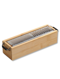 Kesper Kaasrasp met opvangbak bamboe