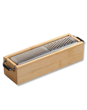 Kesper Kaasrasp met opvangbak bamboe