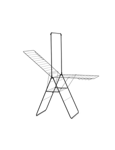 Brabantia HangOn Droogrek 25 meter met stang Matt Black