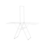 Brabantia HangOn Droogrek 25 meter met stang White