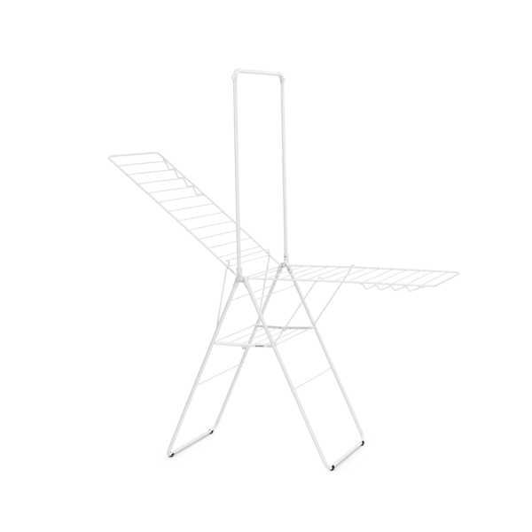 Brabantia HangOn Droogrek 25 meter met stang White
