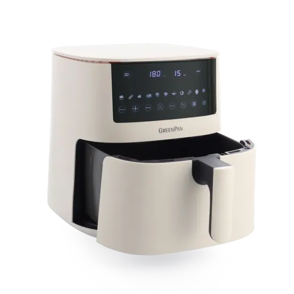 Greenpan Airfryer XXL 1 Basket 7,2L Cream Bistro Greenpan