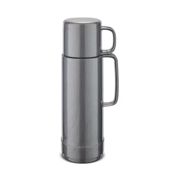 Isoleerfles 0,75L zilvergrijs Rotpunkt