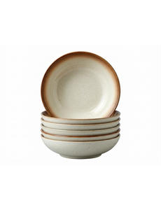 Bitz Bord diep Ø 20cm Bitz Gastro crème set van 6