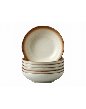 Bitz Bord diep Ø 20cm Bitz Gastro crème set van 6