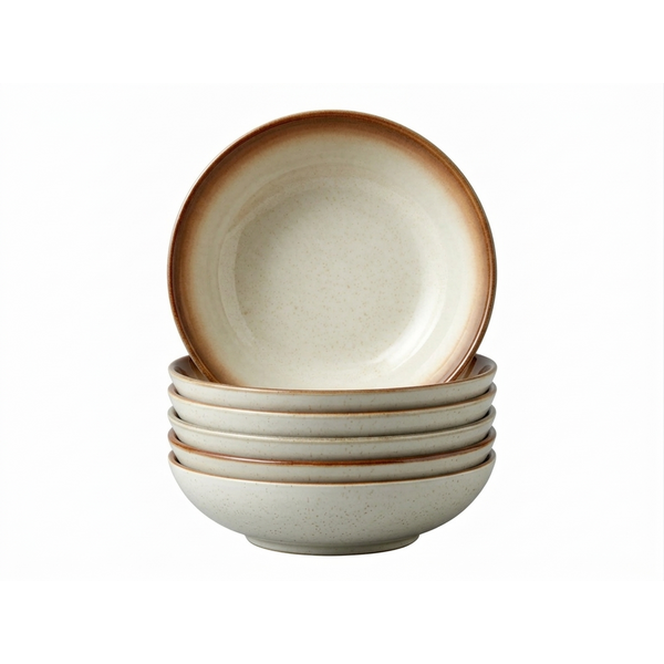 Bitz Bord diep Ø 20cm Bitz Gastro crème set van 6