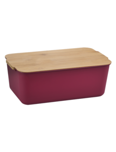 Kesper Broodtrommel 33x19,5x12,5cm rood