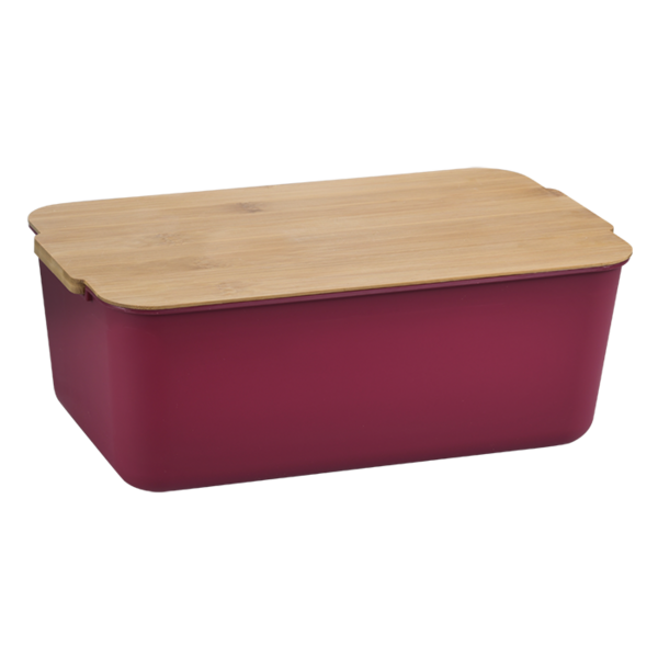 Kesper Broodtrommel 33x19,5x12,5cm rood