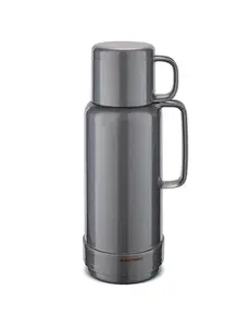  Isoleerfles 1L zilvergrijs Rotpunkt