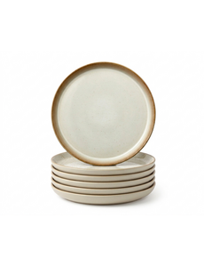 Bitz Bord plat Ø 27cm Bitz Gastro crème set van 6