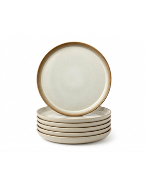 Bitz Bord plat Ø 27cm Bitz Gastro crème set van 6