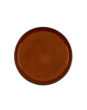 Bitz Bord plat Ø 27cm Bitz Gastro zwart/amber