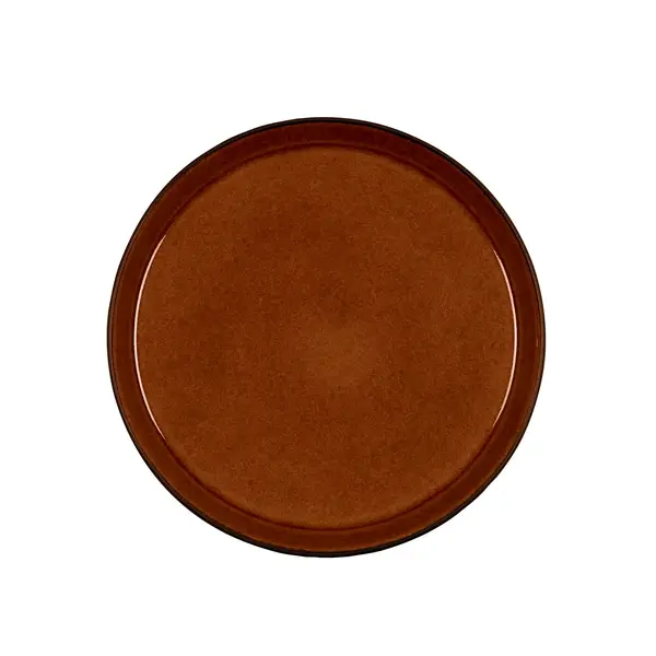 Bitz Bord plat Ø 27cm Bitz Gastro zwart/amber