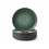 Bitz Bord plat Ø 27cm Bitz Gastro zwart/groen set van 6