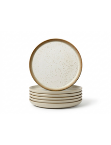 Bitz Gebaksbord Ø 17cm Bitz Gastro crème set van 6