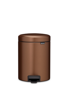 Brabantia Pedaalemmer NewIcon 5L Warm Bronze