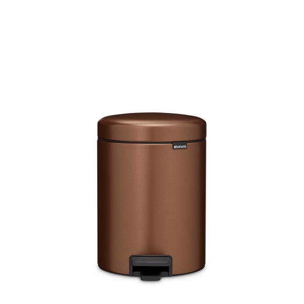 Brabantia Pedaalemmer NewIcon 5L Warm Bronze