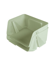 Sunware Opbergbak S Stackable Sigma Home lichtgroen set/2