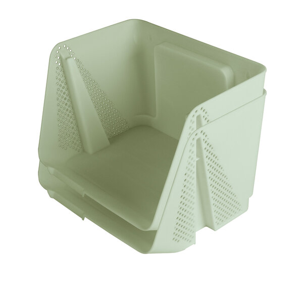 Sunware Opbergbak maat M Stackable Sigma Home lichtgroen set van 2