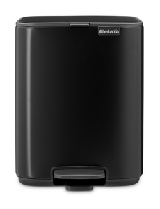 Brabantia Bo Pedaalemmer 7 liter - Matt Black