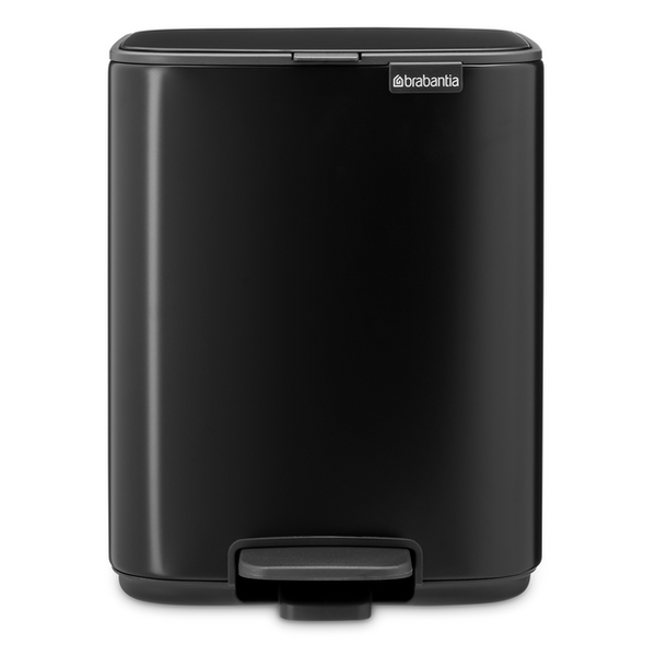 Brabantia Bo Pedaalemmer 7 liter - Matt Black
