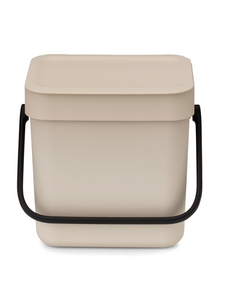 Brabantia Afvalemmer Sort & Go 3 liter Beige