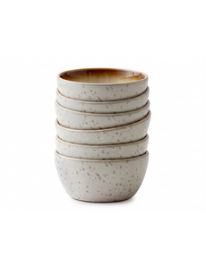 Bitz Kom Ø 10cm Bitz Gastro crème set van 6