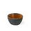 Bitz Kom Ø 12cm Bitz Gastro zwart/amber set van 4