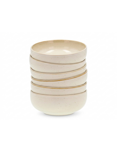 Bitz Kom Ø 18cm Bitz Gastro crème set van 6