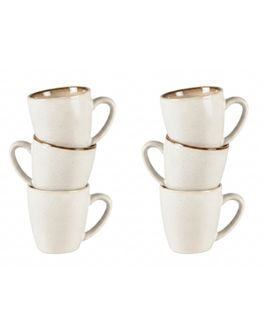 Bitz Mok 19cl Bitz Gastro crème set van 6