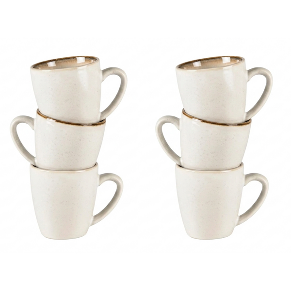 Bitz Mok 19cl Bitz Gastro crème set van 6