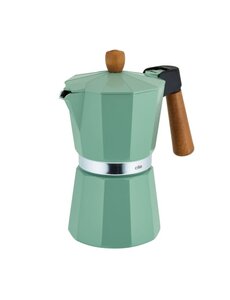  Percolator 6 kops groen Legno