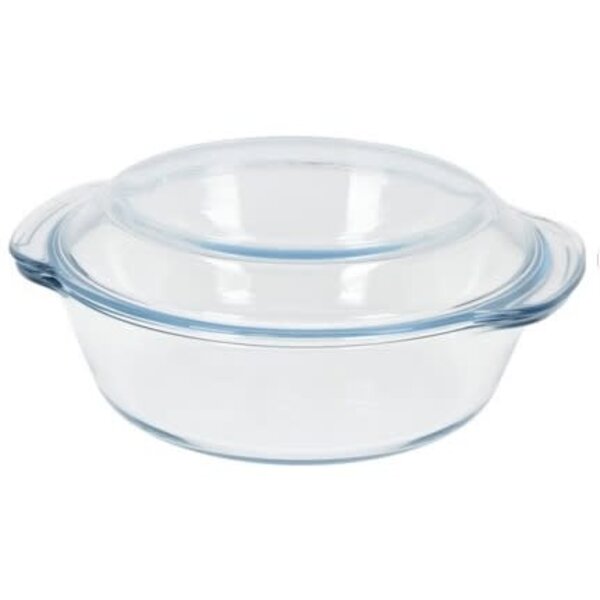 Ovenschaal 2L glas met deksel Termolex