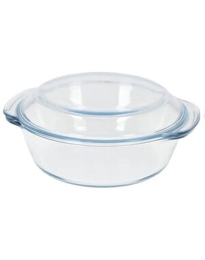  Ovenschaal 1L glas met deksel Termolex
