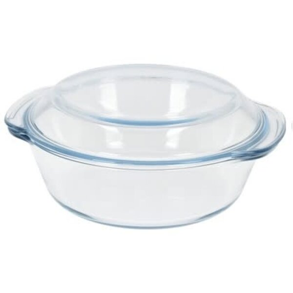 Ovenschaal 1L glas met deksel Termolex