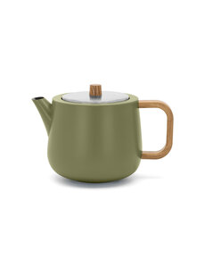Bredemeijer Theepot 1,1L Duet Design Facet khaki green